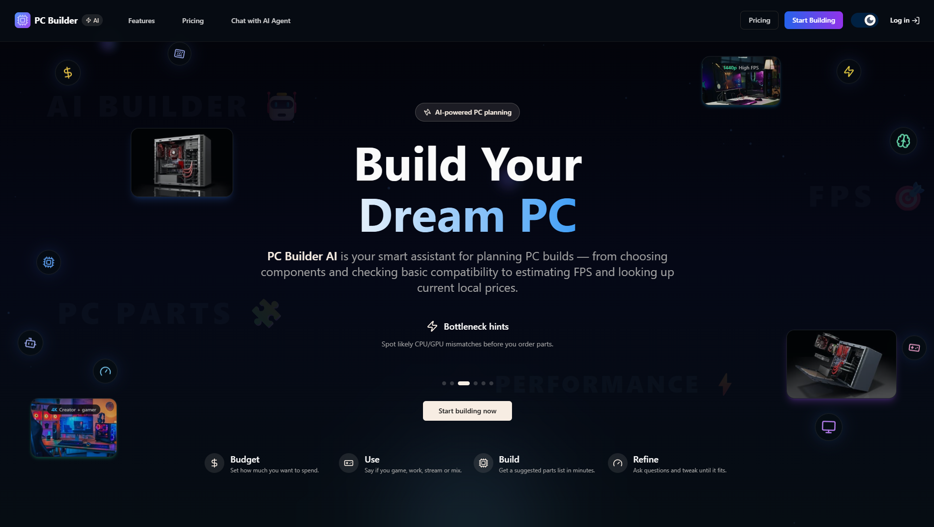 PC Builder AI agent