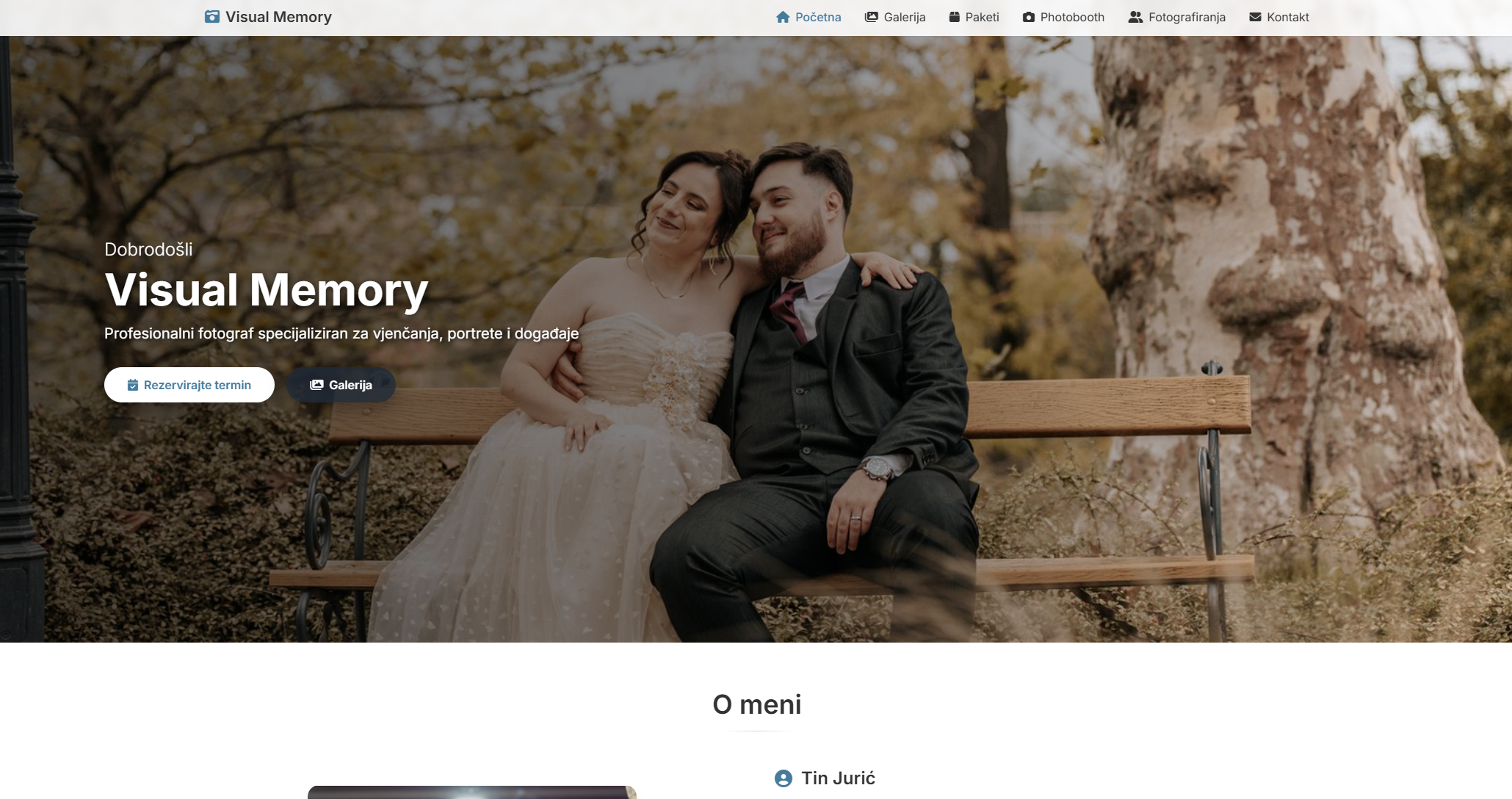 Visual Memory portfolio